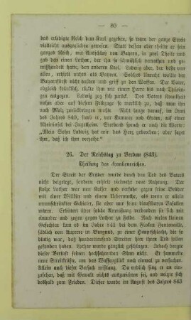 26. Der Reichstag zu Verdun (843)