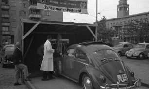 Kfz-Beleuchtungswoche des ADAC für Autofahrer.