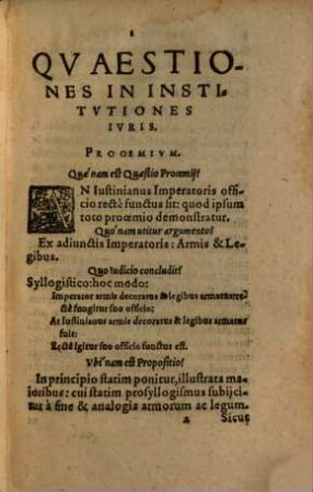 Ioannis Thomae Freigii Quaestiones Ivstinianeae, In Institvtiones iuris Ciuilis