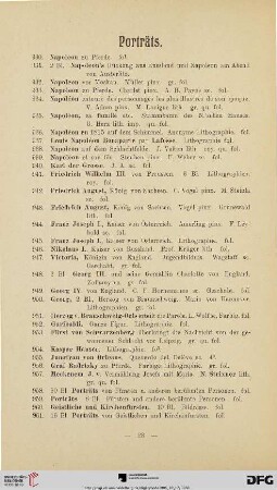 Porträts (Nr. 930 - 965)