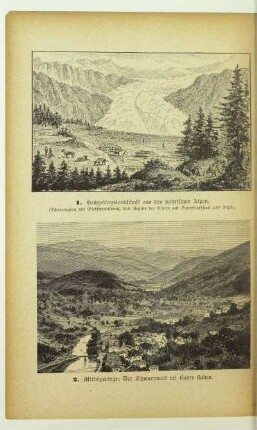 1. Hochgebirgslandschaft aus den bayrischen Alpen