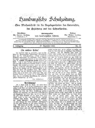 Versöhnung!