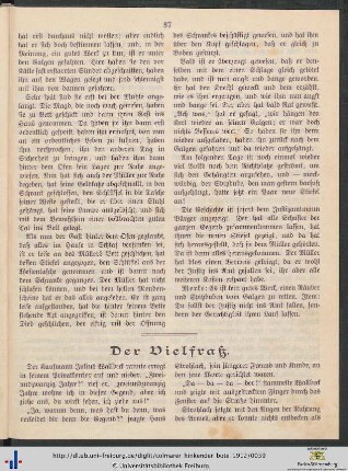 Der Vielfraß.