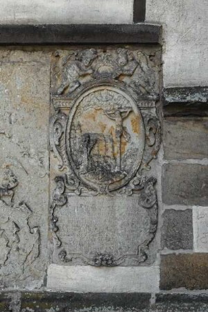 Epitaph für den Stadtkämmerer Johann Stempel, gestorben am 13.11.1658