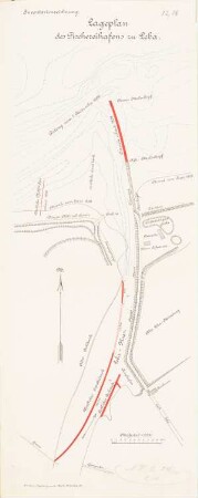 Fischereihafen, Leba: Lageplan 1:2000