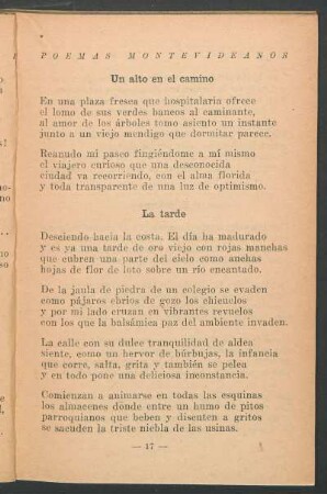 Un alto en el camino