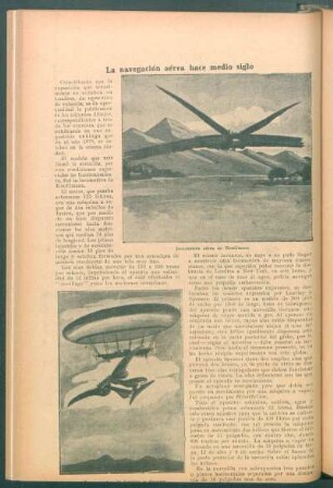 La navegación aérea hace medio siglo