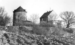 Hochkirch-Pommritz. Ehem. Mühlengehöft mit Holländermühle (Knochenmühle)