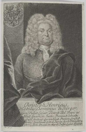 Bildnis des Christoph Henricus Berger