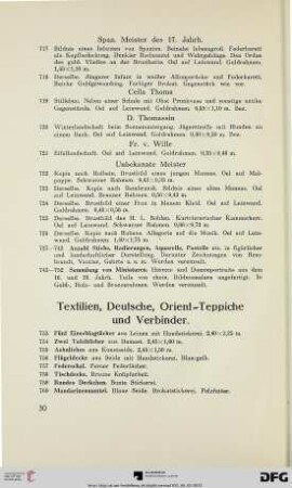 Textilien, Deutsche, Orient-Teppiche und Verbinder (Nr. 753-850)