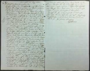 Brief, Heinrich Schliemann an Richard Schöne, datiert 25.08.1882