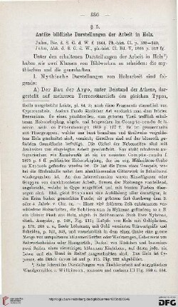 § 5: Antike bildliche Darstellungen der Arbeit in Holz