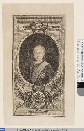 Friedrich II. von Preußen, als Kronprinz