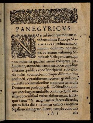 1-54, Panegyricus