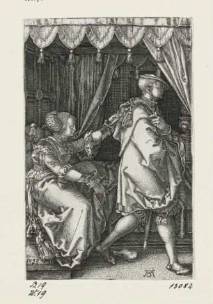 Joseph und die Frau des Potiphar, Blatt 2 der Folge "Geschichte von Joseph"