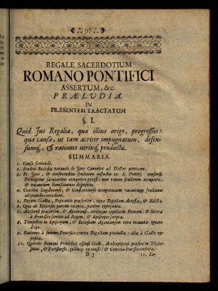 5-122, § I. Quid Jus Regaliae ...