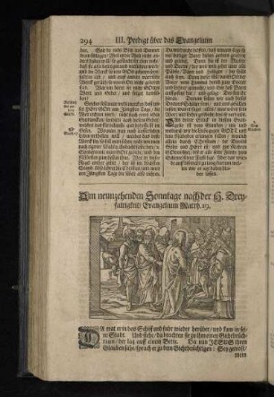 Am neunzehenden Sontage nach der H. Dreyfaltigkeit/ Evangelium Matth. 19.