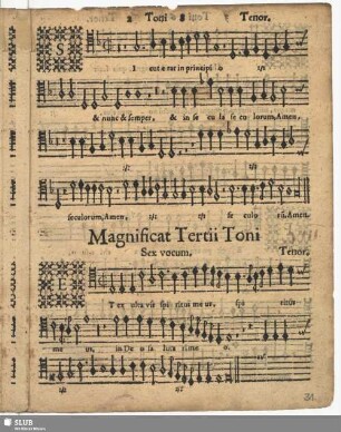 Magnificat Tertii Toni
