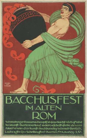 Bacchusfest im alten Rom