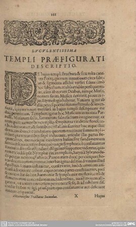Luculentissima Templi Praefigurati Descriptio.