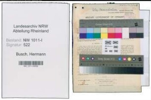 Entnazifizierung Hermann Busch , geb. 10.09.1893 (Hilfsarbeiter)