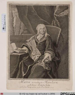 Bildnis Maria Haeseler, geb. Koepcke
