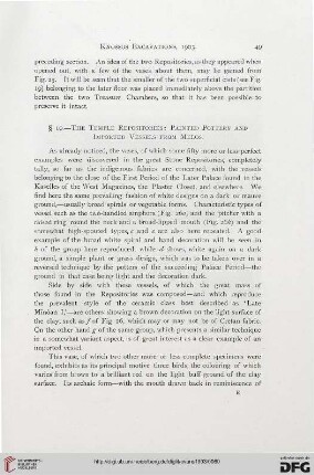 § 10: The temple repositories: Painted pottery and imported vessels from Melos