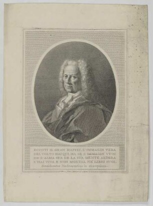 Bildnis des Scipione Francesco Maffei