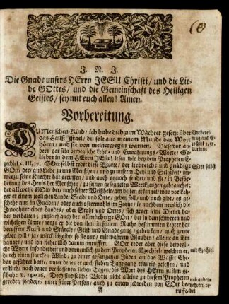 [Antritts-Predigt zu Merseburg.]