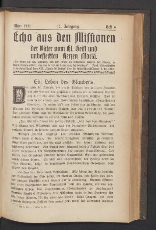 März 1911. Heft 6