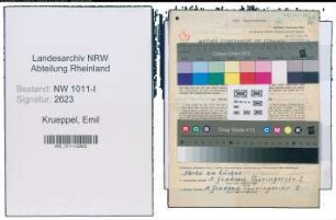 Entnazifizierung Emil Krueppel , geb. 07.02.1912 (Arbeiter)