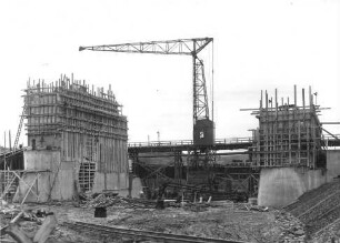 Wehrbaustelle Goßmannsdorf/Main