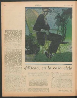 Miedo, en la casa vieja : Un cuento