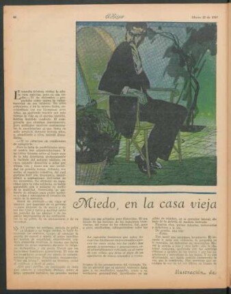 Miedo, en la casa vieja : Un cuento