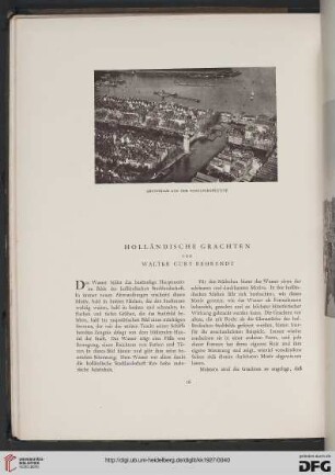 Holländische Grachten