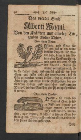 Das vierdte Buch Alberti Magni.