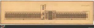 Peter Behrens: Frankfurt am Main, Verwaltungsgebäude der I.-G. Farbenindustrie, Wettbewerbsentwurf