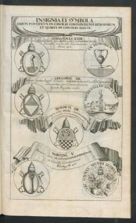 Insignia Et Symbola Trium Pontificum