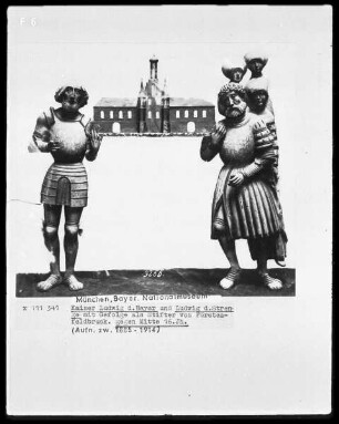 Kaiser Ludwig der Bayer und Ludwig der Strenge mit Gefolge als Stifter von Fürstenfeldbruck