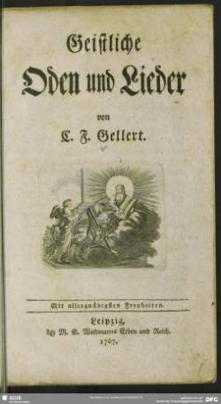 Geistliche Oden und Lieder