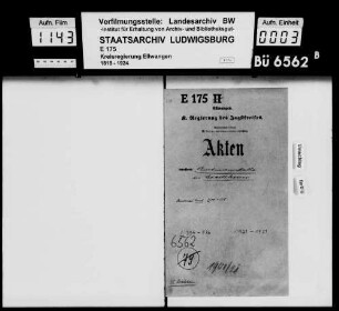 Amtmänner beim Oberamt Crailsheim