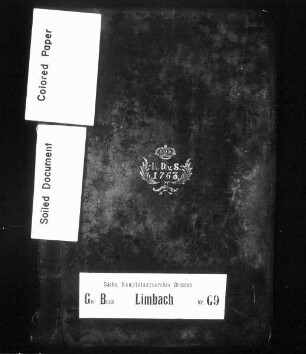Gerichtshandelsbuch von Oberfrohna und Bräunsdorf (bei Penig), Bd. 1