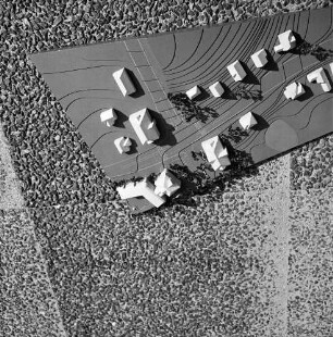 Architekturmodell: Erweiterungsbau der Theodor-Storm-Schule: Siegerentwurf von Peter Esau und Rolf Griesenberg