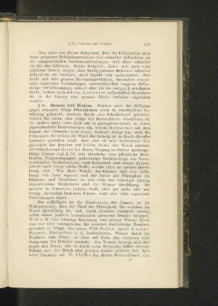 § 81. Osmose und Dialyse.