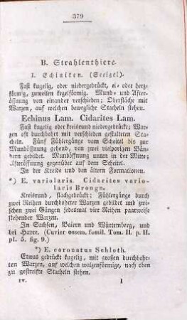 Handbuch der Petrefactenkunde, 4