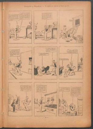 Paragüita y Miquelino. - [Cómic] : Paragüita se apunta un buen poroto