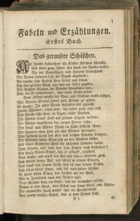 Fabeln und Erzählungen