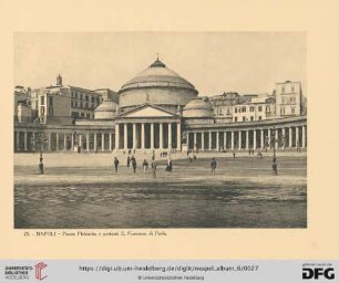 23.- Napoli - Piazza Plebiscito e di Paola