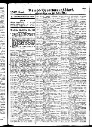 1552.Ausgabe. Freitag, 20. Juli 1917