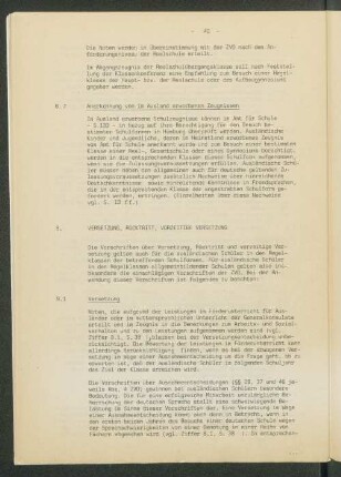9. Versetzung, Rücktritt, vorzeitige Versetzung
